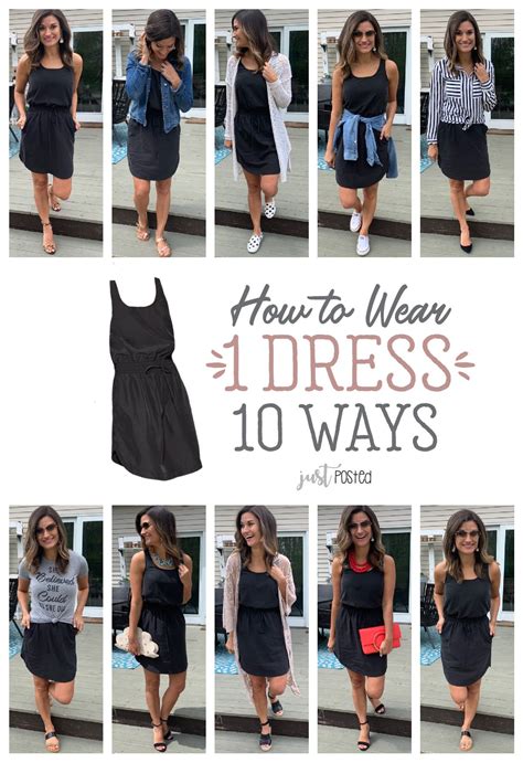 10,000 Ways to Style a Basic Black Dress