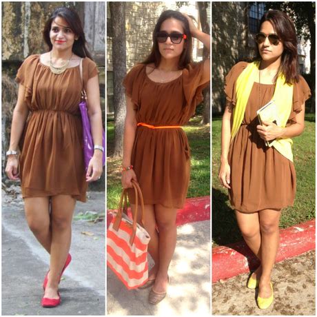 10,000 Ways to Style a Brown Dress