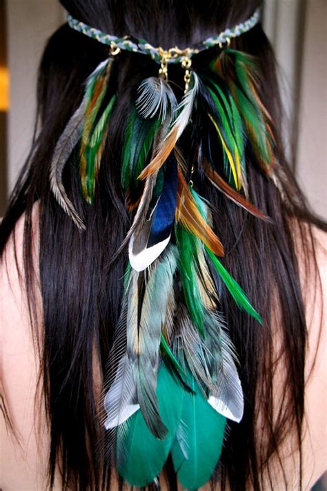 10,000 Ways to Wear Hair Feathers