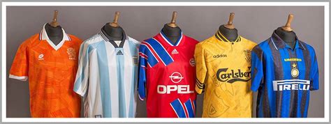 10,000 Years of Classic Soccer Jerseys