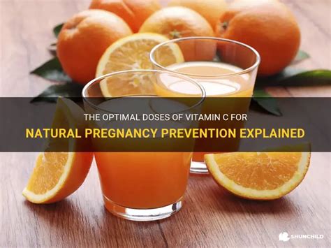 10,000-Character Guide to Inserting Vitamin C for Pregnancy Prevention