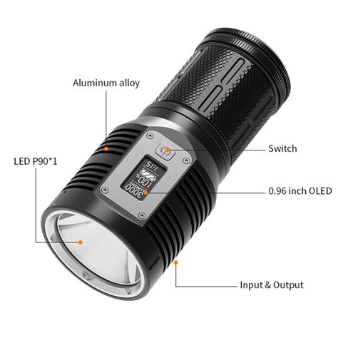 10,000-Lumen Rechargeable LED Flashlight: Your Ultimate Guide