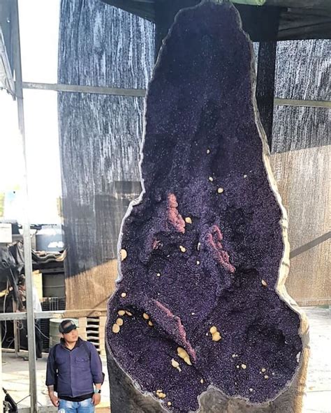 10,000-Pound Amethyst Geode