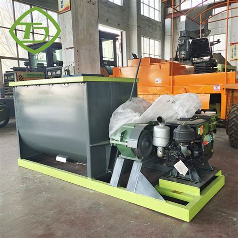 10,000-Ton Horizontal Mixer Machine for Fertilizer Production