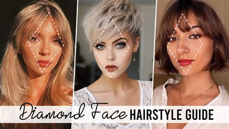 10+ Stunning Hairstyles that Enhance Diamond-Shaped Faces