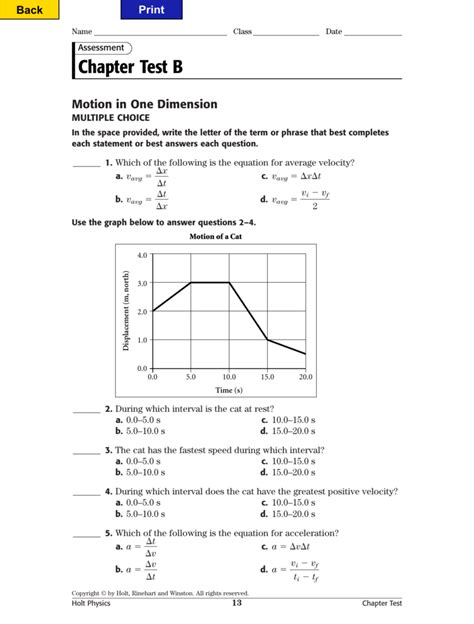 10 1 Holt Physics Math Skills Answers PDF