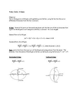 10 3 ellipses answer key Reader