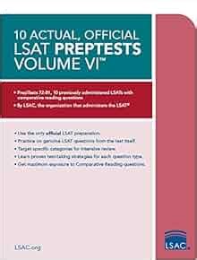 10 Actual Official LSAT PrepTests Volume VI PrepTests 72–81 Reader