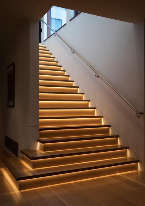 10 Amazing Stair Tread Lights for Safety & Ambiance