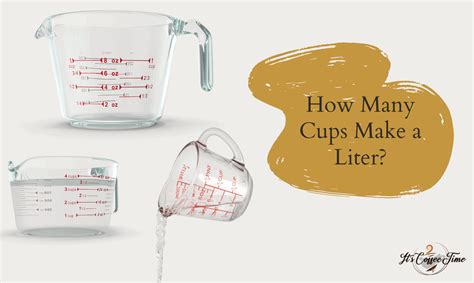 10 Amazing Ways To Use Cups and 10 Liters