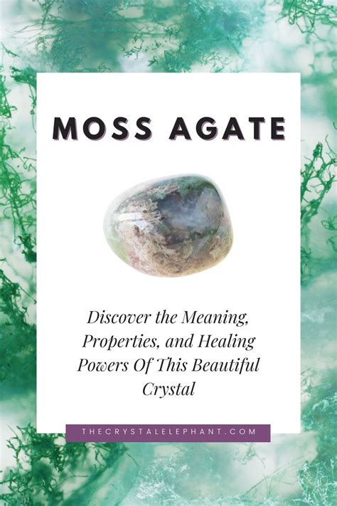 10 Astonishing Benefits of Moss Agate: Uncover Nature's Healing Powers