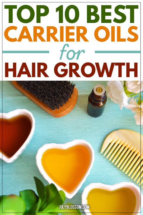 10 Best Carrier Oils for Hair Growth and Health