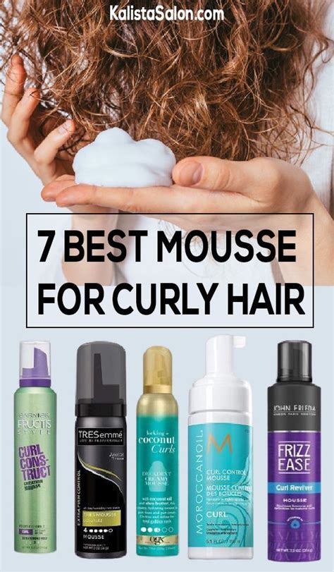 10 Best Hair Curl Mousse for Every Curl Type