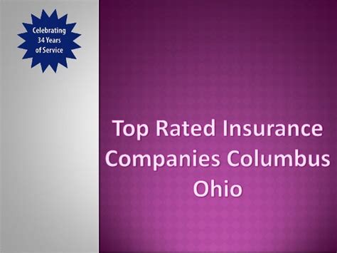 10 Best Insurance Companies in Columbus, Ohio