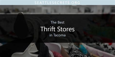 10 Best Thrift Stores in Tacoma