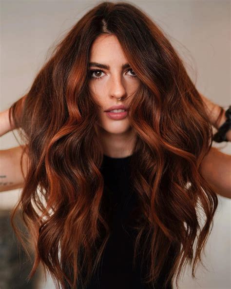 10 Breathtaking Dark Copper Hair Color Shades for Brunettes