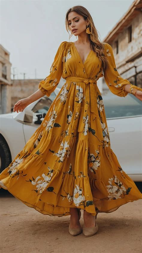 10 Chic Maxi Autumn Dresses for Every Occasion