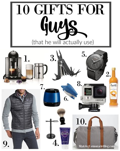 10 Cool Gifts Under $50 for Guys in 2025!