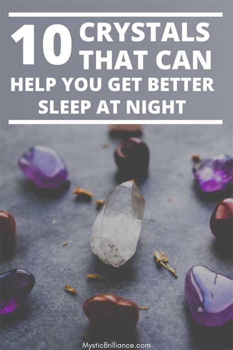 10 Crystals That Can Help You Sleep Like a Baby