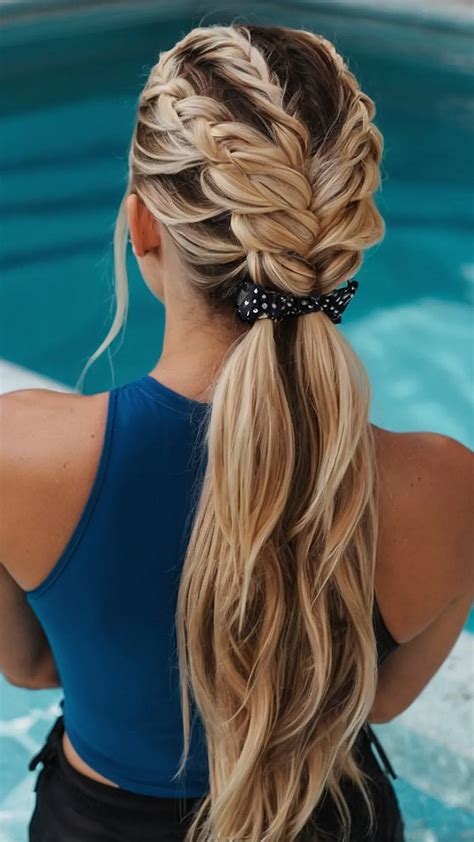 10 Effortless Hairstyles for the Pool: Splash in Style