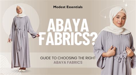 10 Essential Factors to Consider When Choosing a Dress Abaya