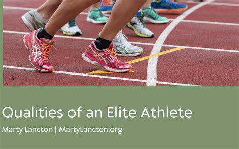 10 Essential Qualities of Elite Athletes