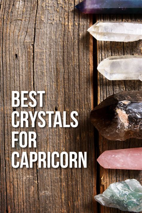 10 Extraordinary Capricorn Crystals & Stones: Empowering the Ambitious