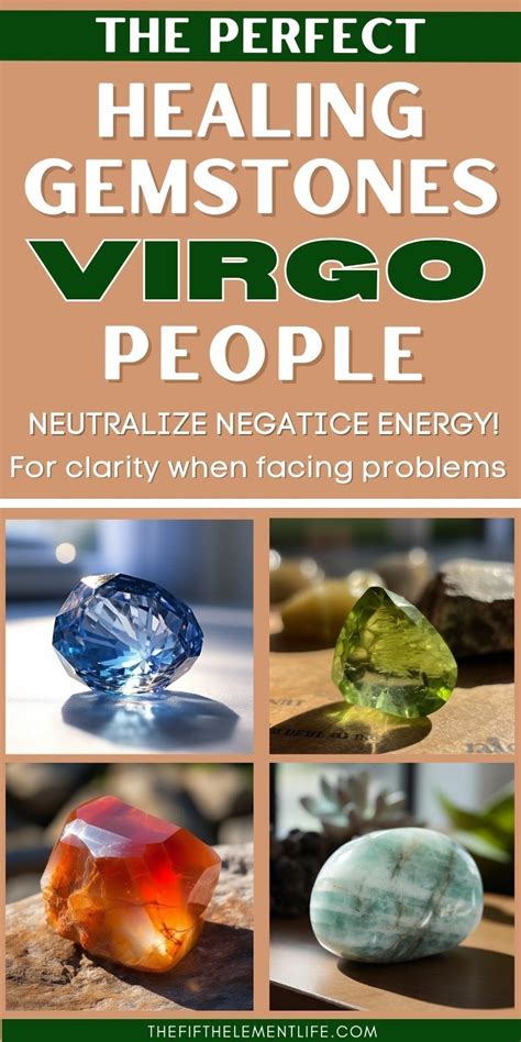 10 Gemstones for Virgos: Discover Your Perfect Match