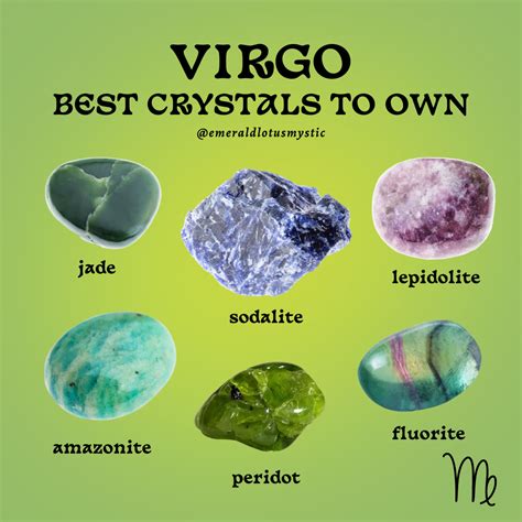 10 Gemstones for Virgos: Enhance Your Practicality and Analytical Mind