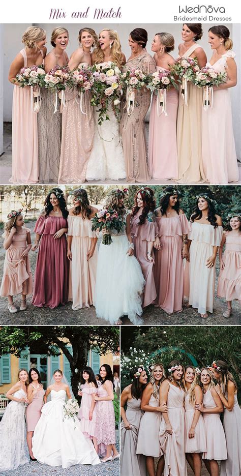 10 Gorgeous Color Palettes for Spring Bridesmaid Dresses