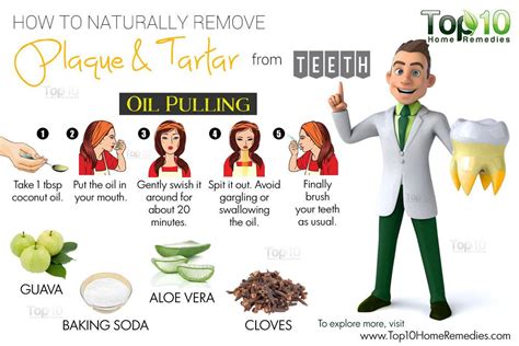 10 Home Remedies to Remove Plaque and Tartar