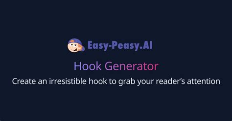 10 Killer Strategies for Using Hook AI Generator