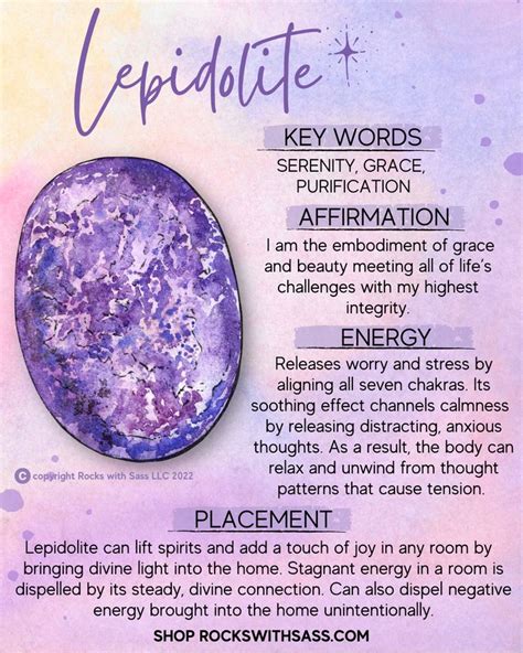 10 Lepidolite Crystal Benefits: Discover the Power of Serenity