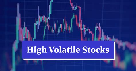 10 Most Volatile Stocks Today: A Comprehensive Guide for Risk-Tolerant Investors