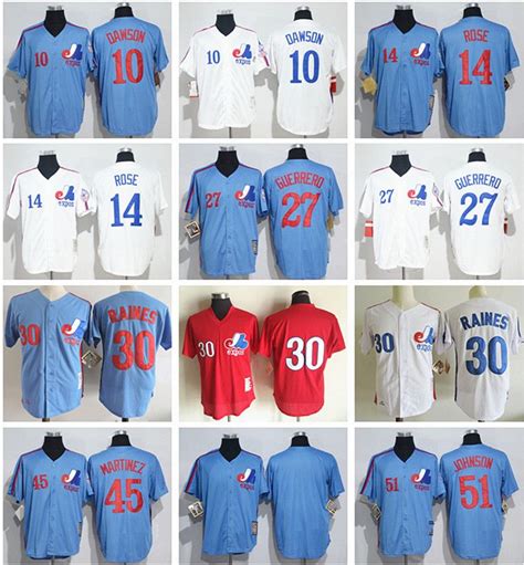 10 Must-Have Montreal Expos Baseball Jerseys for Diehard Fans