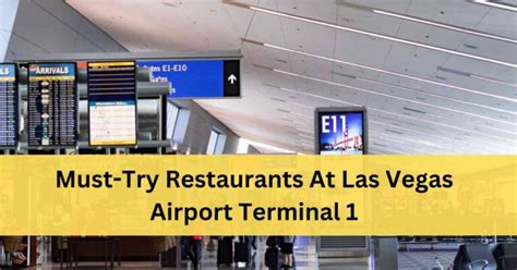 10 Must-Try Restaurants at Terminal 1