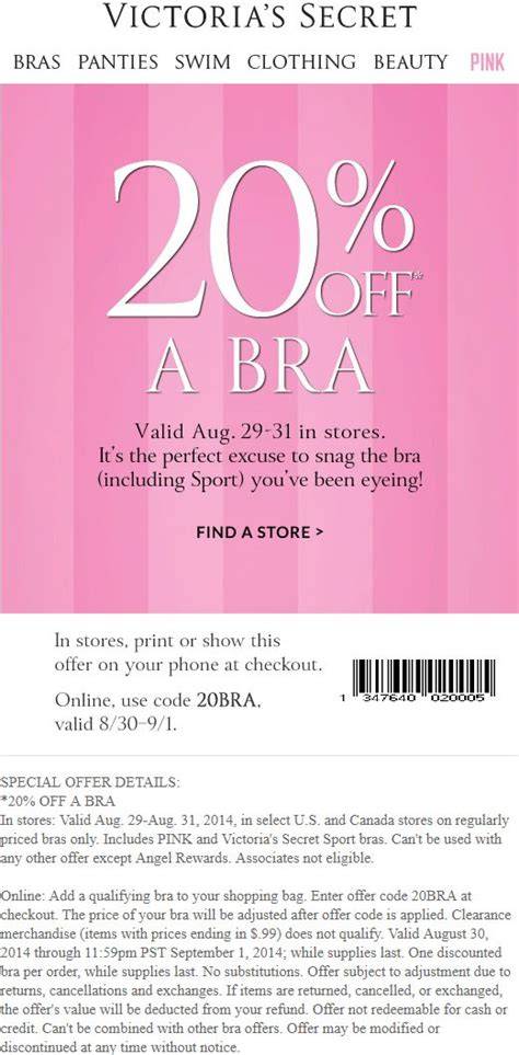10 Off 50 Victoria Secret Coupon Printable