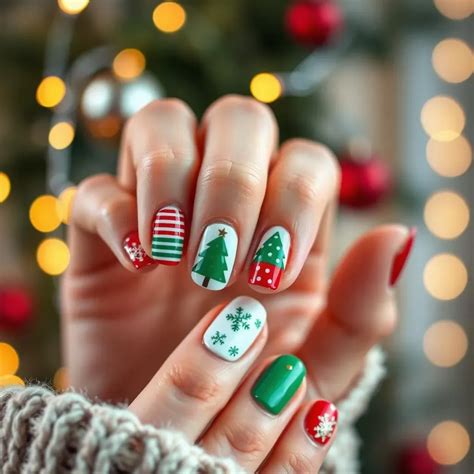 10 Simple Christmas Nail Ideas to Wow Your Friends