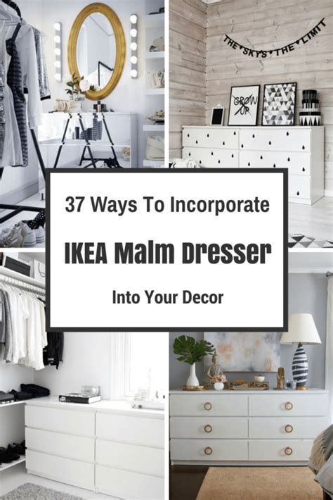 10 Smart Ways to Maximize Malm Dresser Storage