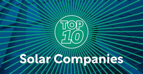 10 Solar Companies Near You