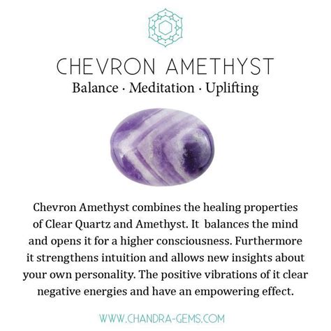 10 Spiritual Meanings of Chevron Amethyst