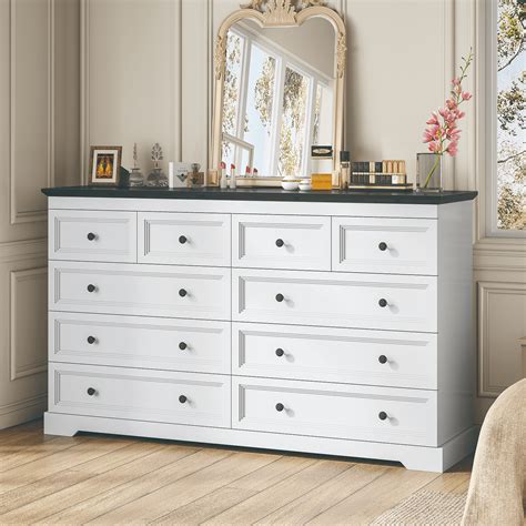 10 Stunning Dresser White & Gold Combinations for Modern Bedrooms