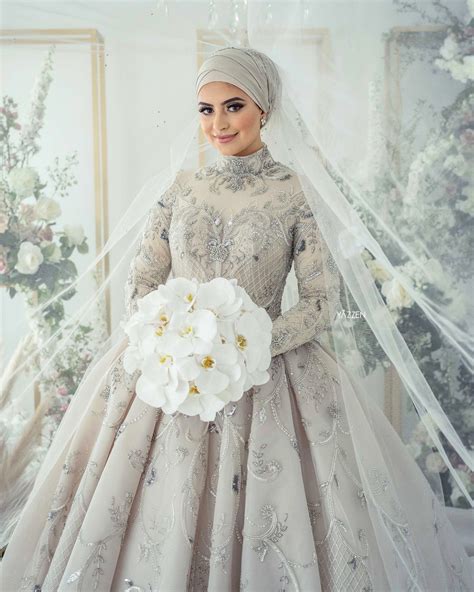 10 Stunning Muslim Wedding Dresses That Will Make You Shine