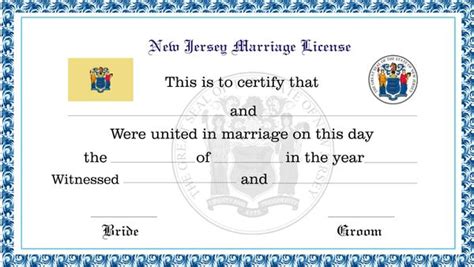 10 Things You Need to Know About Marriage Licenses in New Jersey