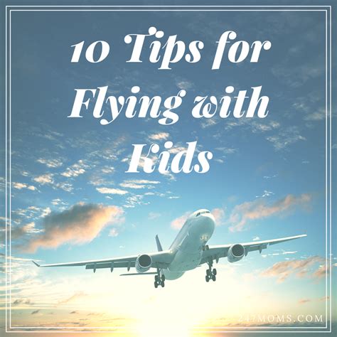 10 Tips for Flying with Kids