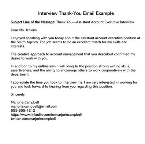 10 Tips for Writing a Great Thank-You Email After an Interview