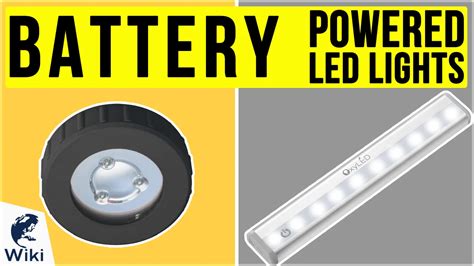 10 Types of Battery-Powered LED Lights