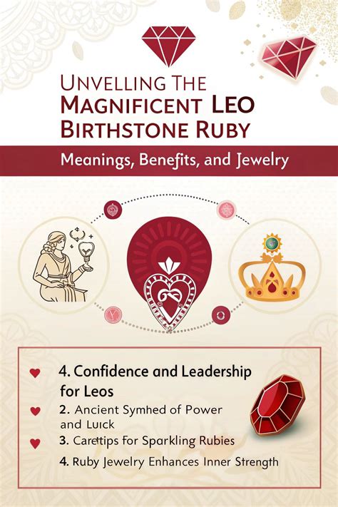 10 Unbeatable Reasons Why Leos Should Embrace Their Stunning Birthstone