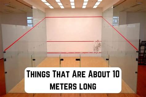 10 meters