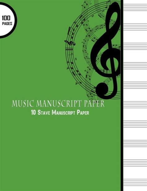 10 stave music lyric notebook composition Kindle Editon